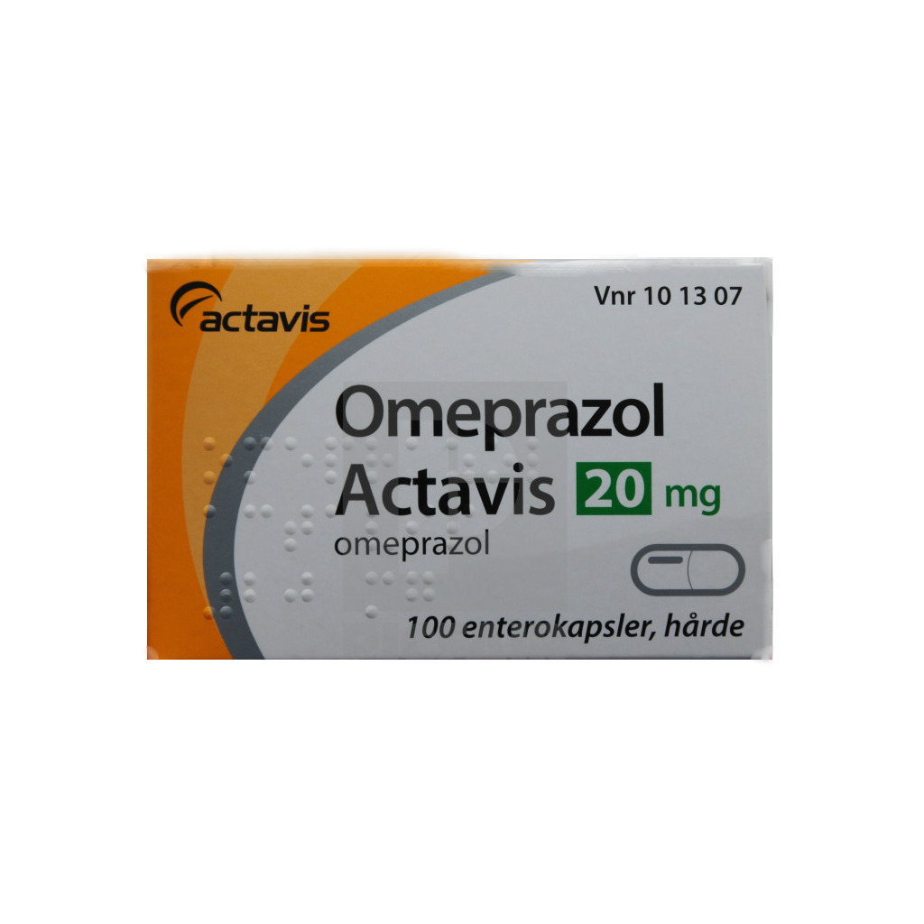 Omeprazol Actavis 20 mg příbalový leták
