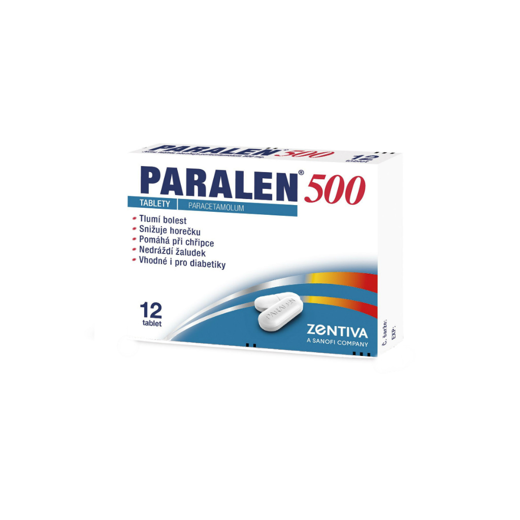 Paralen 500 mg příbalový leták